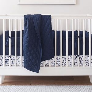 pottery barn kids crib bumper